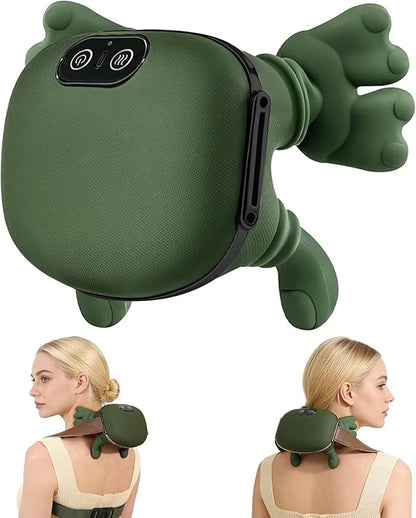 Advanced Trapezius Neck & Shoulder Massager with Heat – Smart Deep Kneading Therapy Device