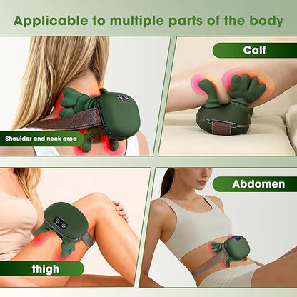 Advanced Trapezius Neck & Shoulder Massager with Heat – Smart Deep Kneading Therapy Device