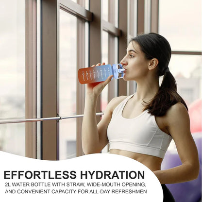 3pcs Colourful Water Bottle Set - Random Color